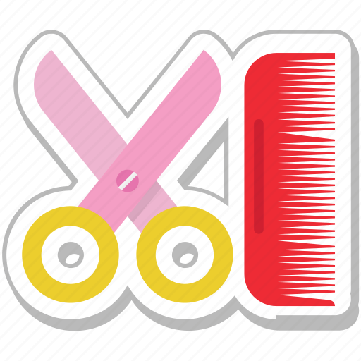 Comb, haircutting, hairdressing, salon, scissor icon - Download on Iconfinder