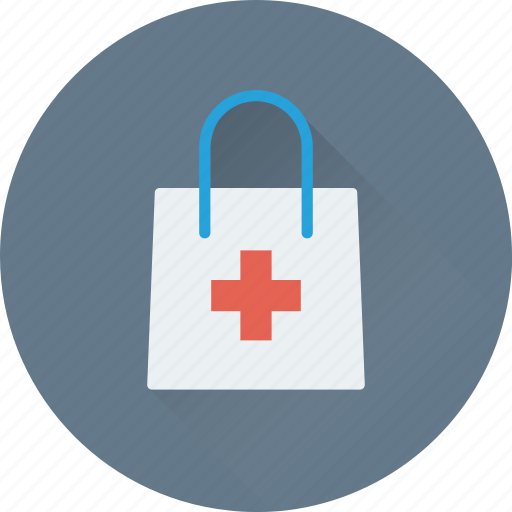 Doctor bag, medical, medical bag, medical box, tote bag icon - Download on Iconfinder