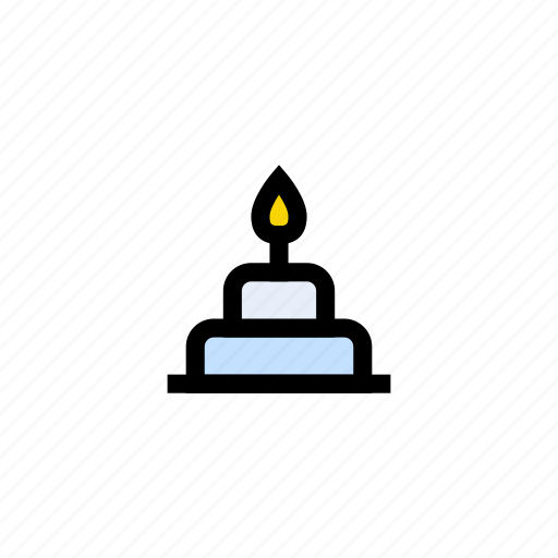 Birthday, cake, candle, delicious, sweets icon - Download on Iconfinder