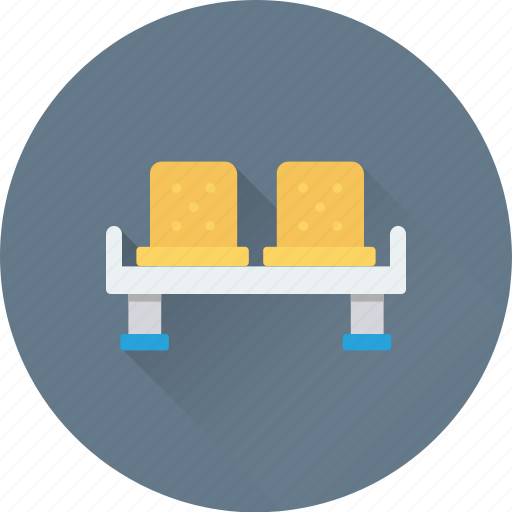 Park bench, rest, seat, wooden bench, wooden chair icon - Download on Iconfinder