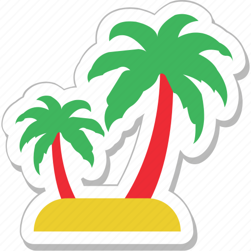 Beach, coconut tree, forest, palm, palm tree icon - Download on Iconfinder