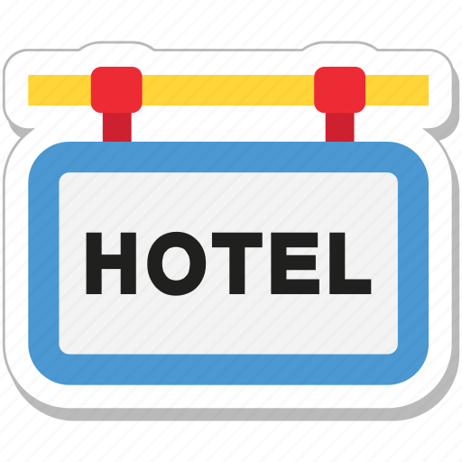 Hanging sign, hotel, hotel sign, info, signboard icon - Download on Iconfinder