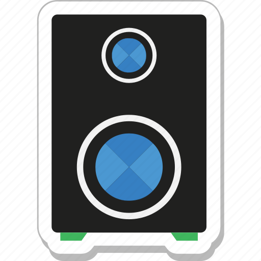 Music, speaker, speaker box, subwoofer, woofer icon - Download on Iconfinder