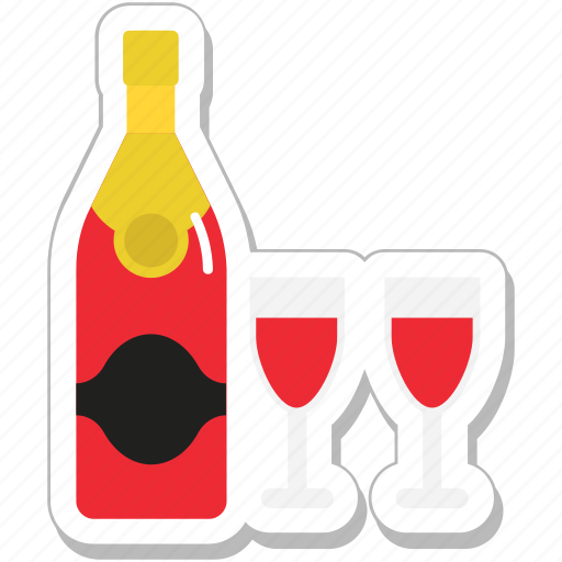Alcohol, champagne, drink, wine, wine glass icon - Download on Iconfinder