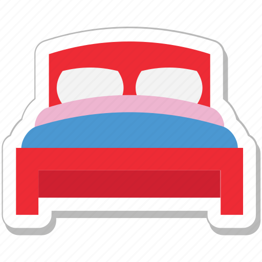 Bed, bedroom, hotel room, room, sleeping icon - Download on Iconfinder