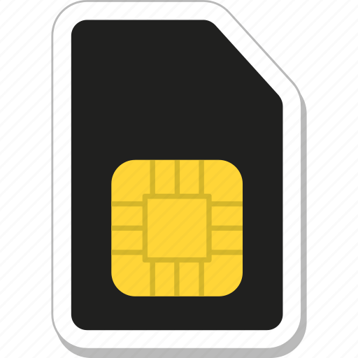 Chip, integrated chip, phone sim, sim, sim card icon - Download on Iconfinder