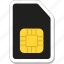 chip, integrated chip, phone sim, sim, sim card 