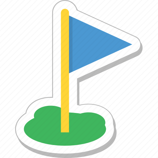 Destination, emblem, ensign, flag, location flag icon - Download on Iconfinder