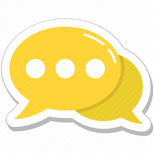 Chat balloons, chat bubbles, chatting, conversation, message icon - Download on Iconfinder