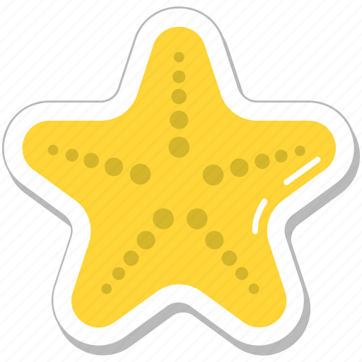 Animal, fish, sea star, seafood, starfish icon - Download on Iconfinder