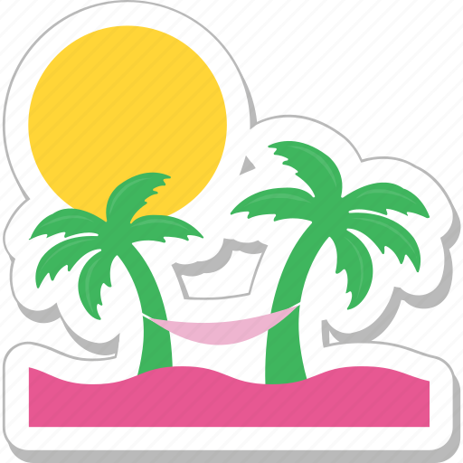 Beach, holiday, palm, summer, trees icon - Download on Iconfinder