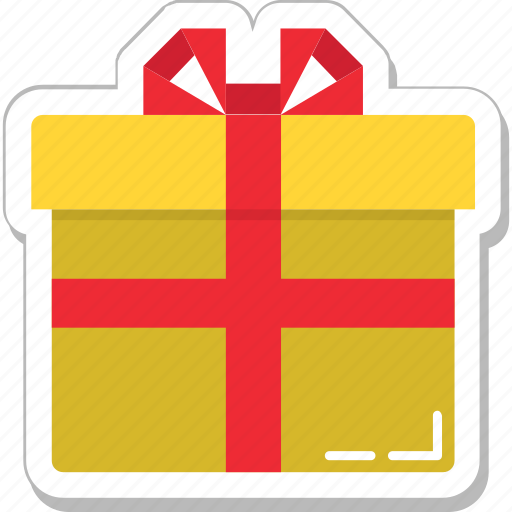 Gift, gift box, present, present box, wrapped icon - Download on Iconfinder