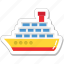 boat, cruise, ship, travel, vessel 