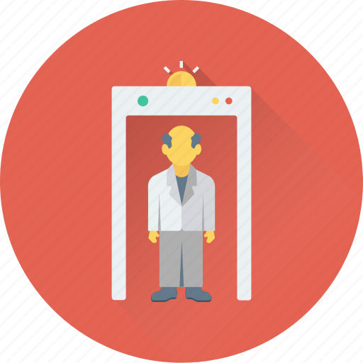 Airport security, body scanner, detector gate, scanner gate, security scanner icon - Download on Iconfinder