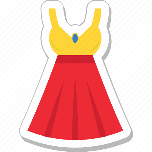 Clothing, dress, fashion, party dress, woman dress icon - Download on Iconfinder
