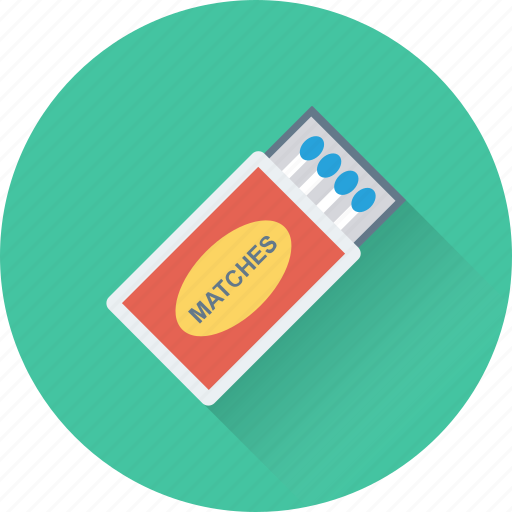 Flame box, flame stick, flammable, kitchen, matchbox icon - Download on Iconfinder
