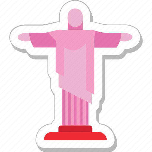 Brazil, christ the redeemer, monument, statue, tourism icon - Download on Iconfinder