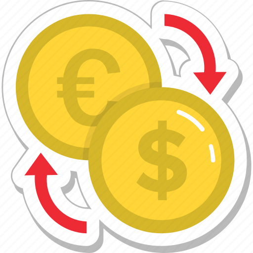 Banking, currency, dollar, euro, money exchange icon - Download on Iconfinder