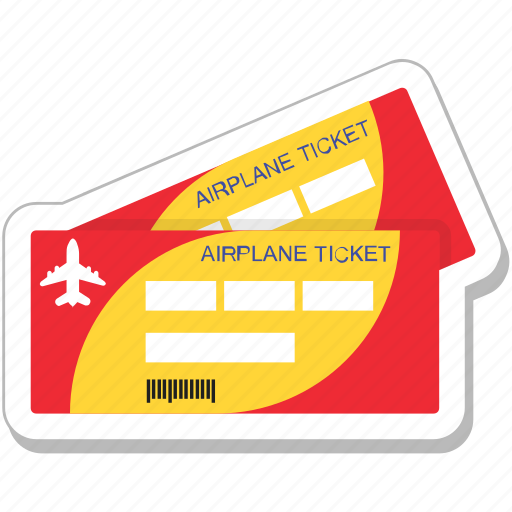 Air ticket, airplane, plane ticket, ticket, travelling icon - Download on Iconfinder