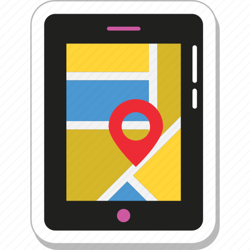 Gps, mobile, mobile maps, navigation, tracker icon - Download on Iconfinder