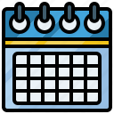 calendar, flight, schedule, organization