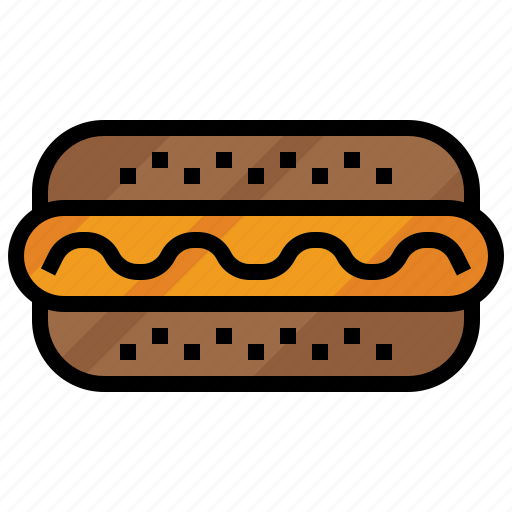 Hot, dog, food, and, restaurant, junk, sauce icon - Download on Iconfinder