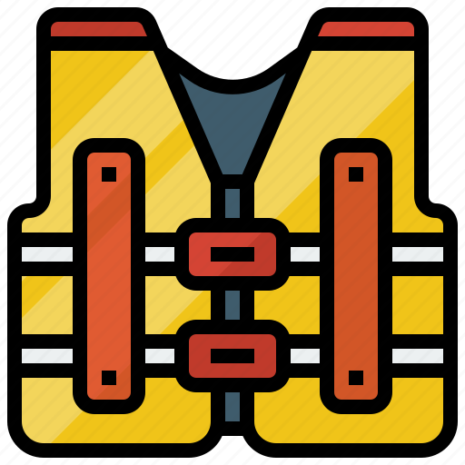 Life, jacket, safety, protection, secure, security icon - Download on Iconfinder