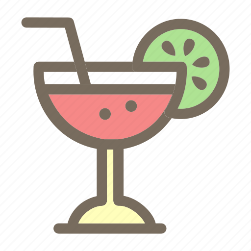 Drink, juice, lemon, summer, vacation icon - Download on Iconfinder