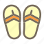 sandals, summer, vacation 