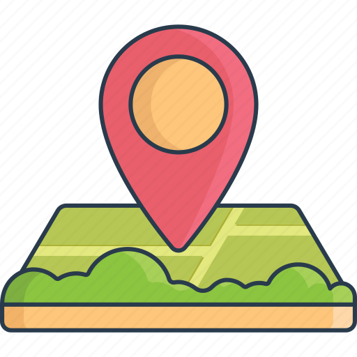 Location, pin, map, navigation, gps, direction, place icon - Download on Iconfinder