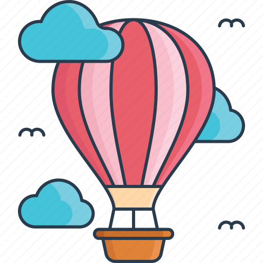 Hot air balloon, balloon, transportation, vacation, holiday, summer icon - Download on Iconfinder
