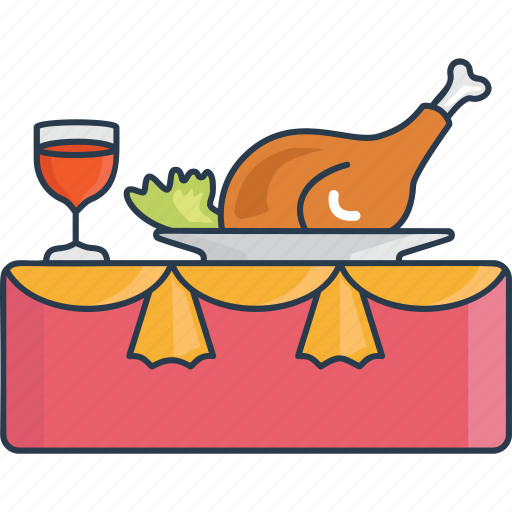 Chicken, food, kitchen, restaurant, meal, dessert, organic icon - Download on Iconfinder