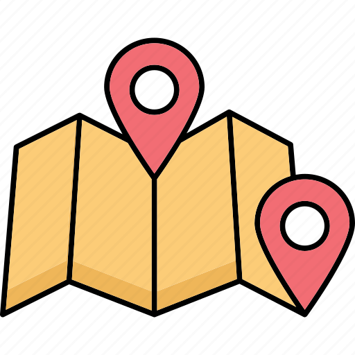 Location marker, location pointer, map location, map locator icon - Download on Iconfinder