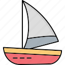boat, craft, cruise, ship, travel