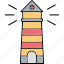 lighthouse, lighthouse tower, sea lighthouse 