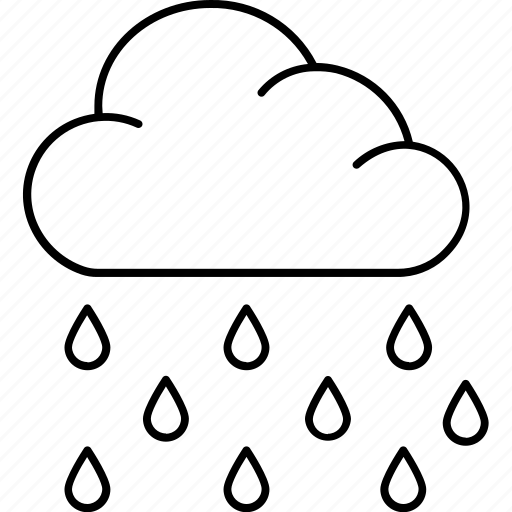 Drizzling, hail, mist, rainfall, raining icon - Download on Iconfinder