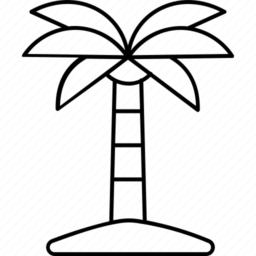 Holiday, island, palm trees, resort icon - Download on Iconfinder