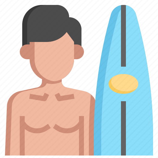Surfboard, beach, surfing, sports, and, competition, equipment icon - Download on Iconfinder