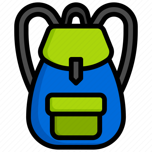 Backpacks, travel, baggage, luggage, bags icon - Download on Iconfinder