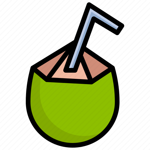 Coconut, travel, leisure, drink, carnival icon - Download on Iconfinder