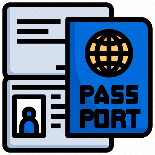 Passport, travel, identification, flight icon - Download on Iconfinder