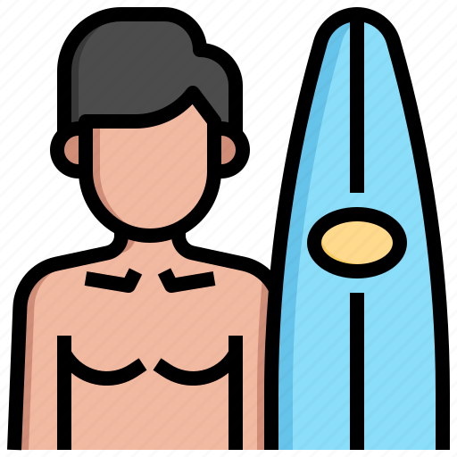 Surfboard, beach, surfing, sports, and, competition, equipment icon - Download on Iconfinder