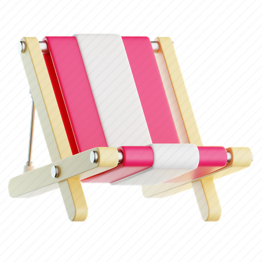 Beach, deck, chair, vacation, sand, travel, holiday icon - Download on Iconfinder