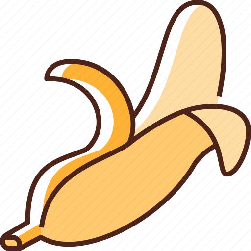 Banana, food, fruit, healthy, fresh, diet, organic icon - Download on Iconfinder
