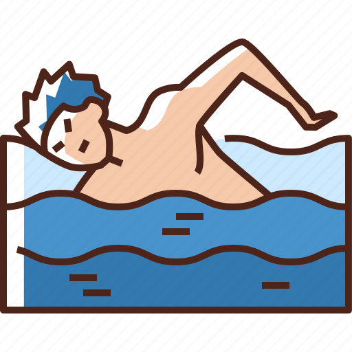 Swimming, pool, water, swim, sea, summer, vacation icon - Download on Iconfinder