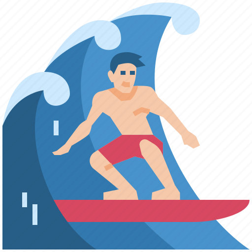 Surfing, surfboard, beach, summer, surf, sea, sport icon - Download on Iconfinder