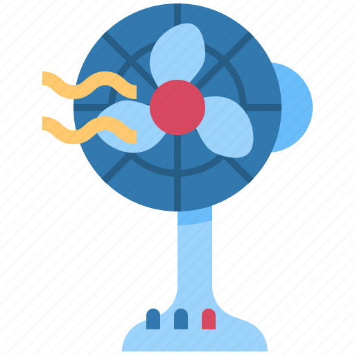 Fan, air, cooler, electric, home, cooling, summer icon - Download on Iconfinder