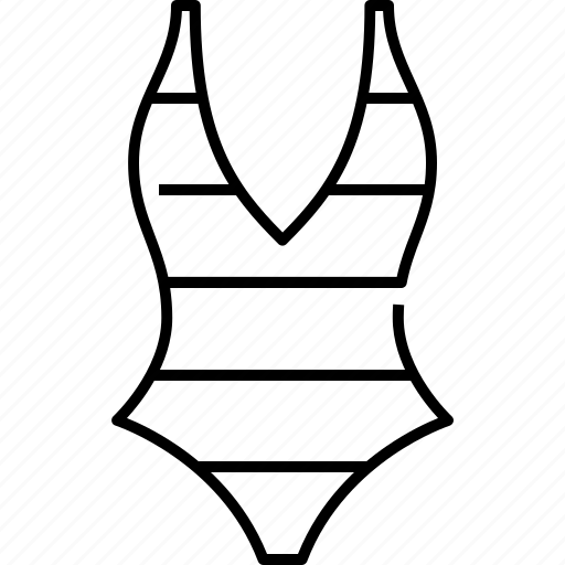Swimsuit, bikini, woman, swimwear, fashion, summer, beach icon - Download on Iconfinder