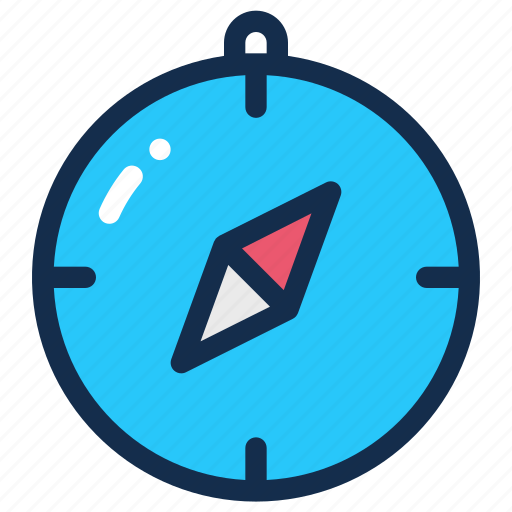Compass, direction, holiday, navigation, summer, travel icon - Download on Iconfinder