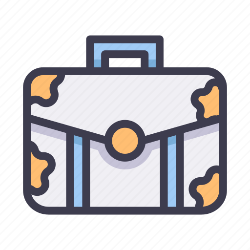 Summer, holiday, tropical, vacation, travel, luggage, bag icon - Download on Iconfinder
